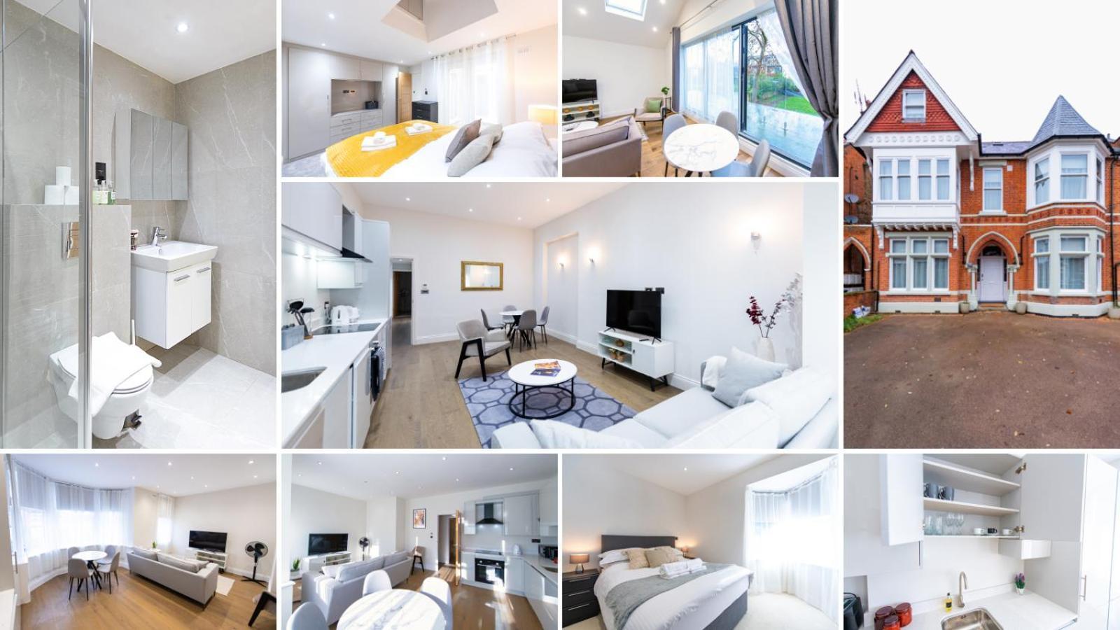 ロンドン Ealing Residencyアパートホテル エクステリア 写真